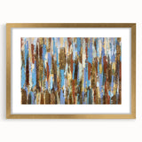 Calming Landscape Acrylic Prints – Rustic Abstract Wall Art