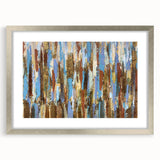 Calming Landscape Acrylic Prints – Rustic Abstract Wall Art