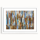 Calming Landscape Acrylic Prints – Rustic Abstract Wall Art
