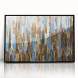 Calming Landscape Acrylic Prints – Rustic Abstract Wall Art