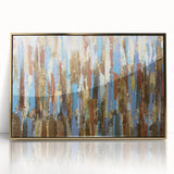 Calming Landscape Acrylic Prints – Rustic Abstract Wall Art