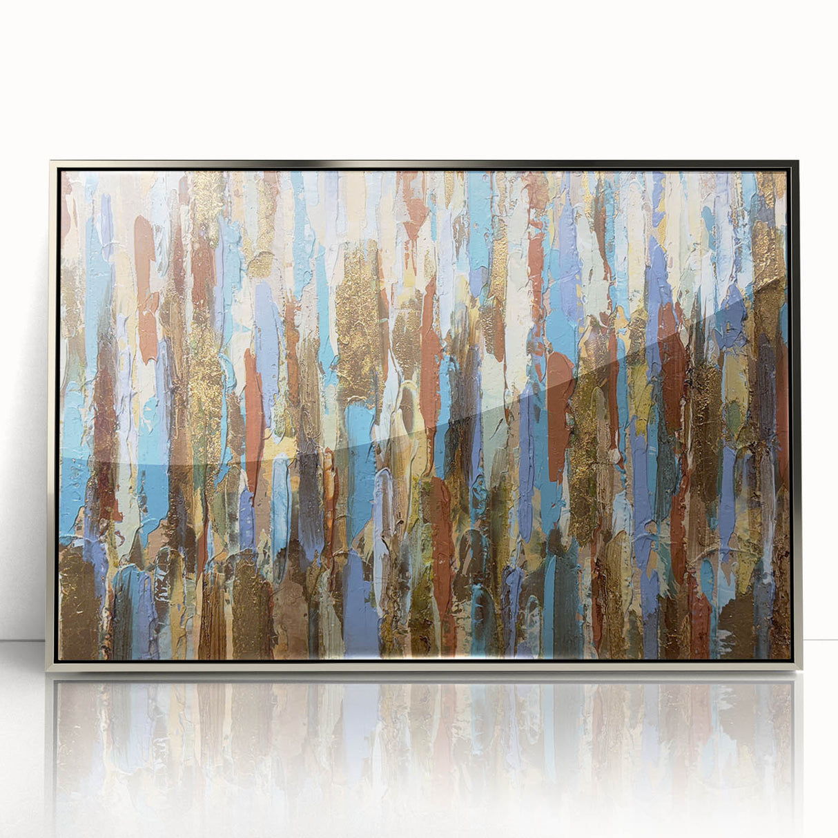 Calming Landscape Acrylic Prints – Rustic Abstract Wall Art