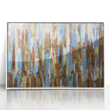Calming Landscape Acrylic Prints – Rustic Abstract Wall Art