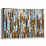 Calming Landscape Acrylic Prints – Rustic Abstract Wall Art
