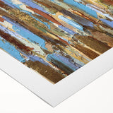 Calming Landscape Acrylic Prints – Rustic Abstract Wall Art