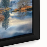 Misty Lake Reflection - Fine Art Photography Canvas Prints