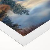 Misty Lake Reflection - Fine Art Photography Canvas Prints