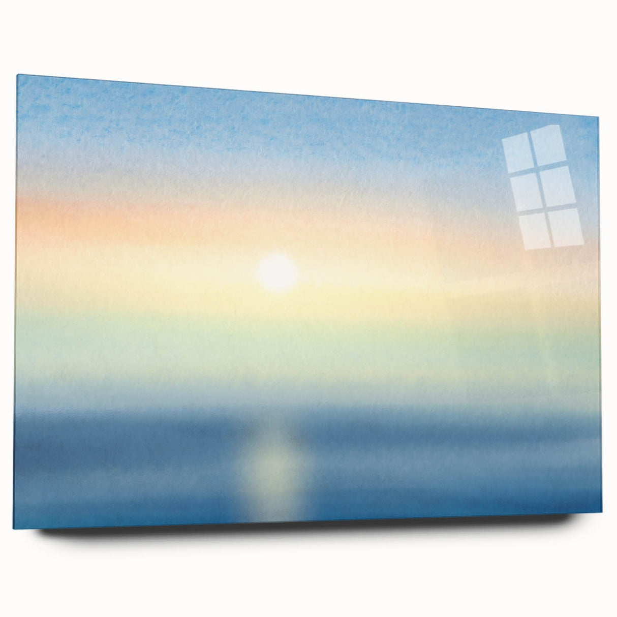 Black and White Minimalist Landscapes – Soft Coastal Horizon Glow