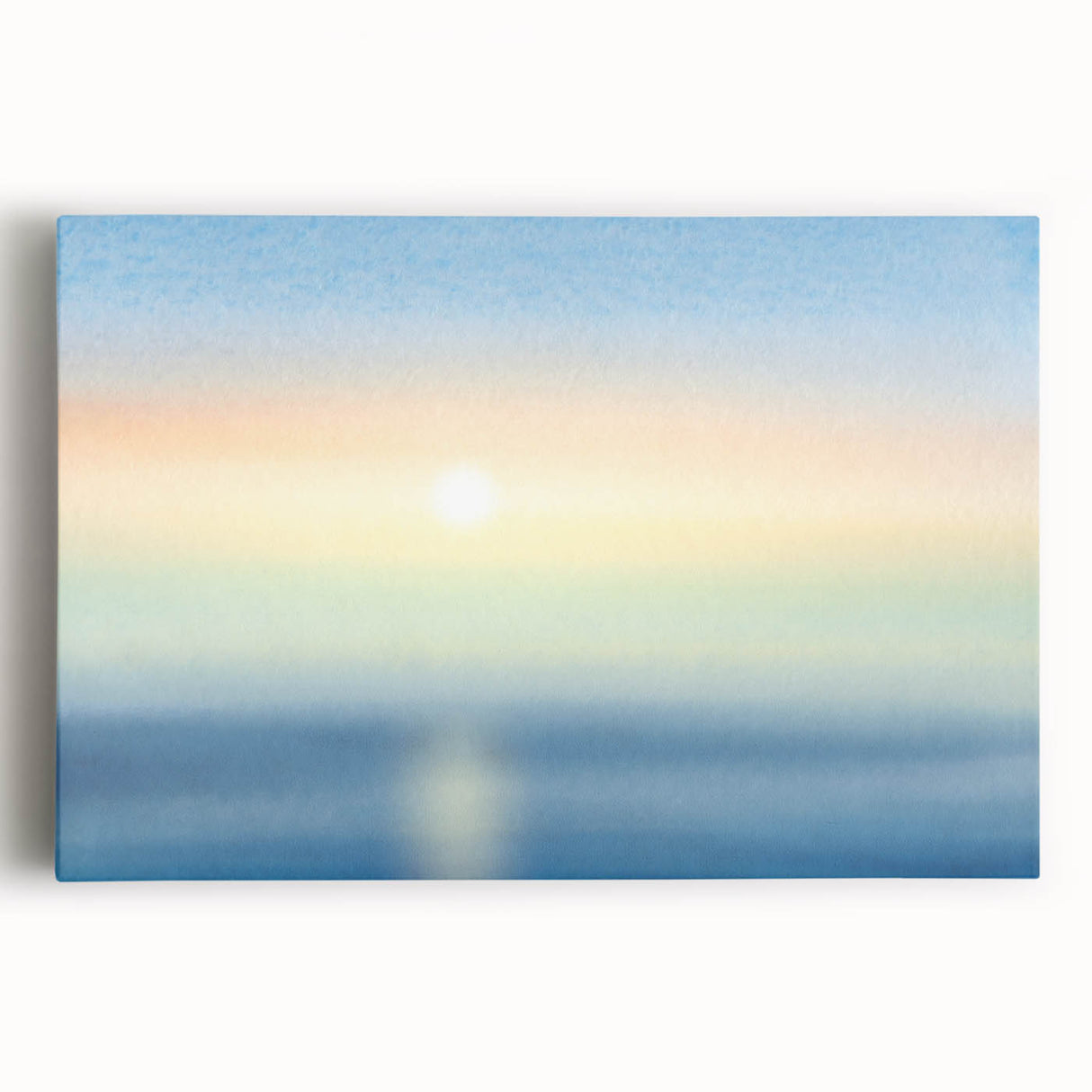 Black and White Minimalist Landscapes – Soft Coastal Horizon Glow