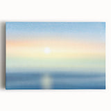 Black and White Minimalist Landscapes – Soft Coastal Horizon Glow