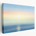 Black and White Minimalist Landscapes – Soft Coastal Horizon Glow