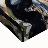 Abstract Art for Sale - Bold Black & Blue Contemporary Painting