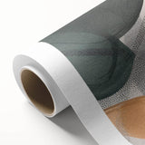 Abstract Canvas Wall Art – Contemporary Painting in Green & Beige