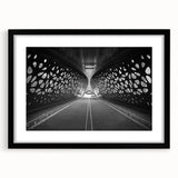 Modern Urban Landscape Art - Abstract City Tunnel Photography