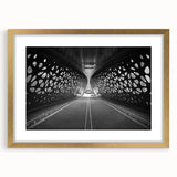Modern Urban Landscape Art - Abstract City Tunnel Photography