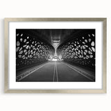 Modern Urban Landscape Art - Abstract City Tunnel Photography