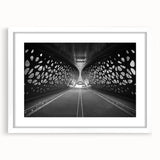 Modern Urban Landscape Art - Abstract City Tunnel Photography