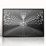 Modern Urban Landscape Art - Abstract City Tunnel Photography
