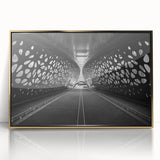 Modern Urban Landscape Art - Abstract City Tunnel Photography