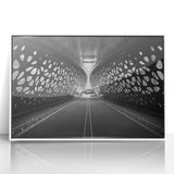 Modern Urban Landscape Art - Abstract City Tunnel Photography