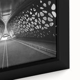 Modern Urban Landscape Art - Abstract City Tunnel Photography
