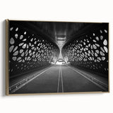 Modern Urban Landscape Art - Abstract City Tunnel Photography