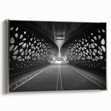 Modern Urban Landscape Art - Abstract City Tunnel Photography