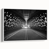 Modern Urban Landscape Art - Abstract City Tunnel Photography
