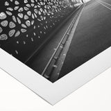 Modern Urban Landscape Art - Abstract City Tunnel Photography