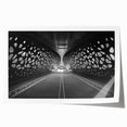 Modern Urban Landscape Art - Abstract City Tunnel Photography