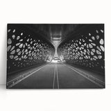 Modern Urban Landscape Art - Abstract City Tunnel Photography