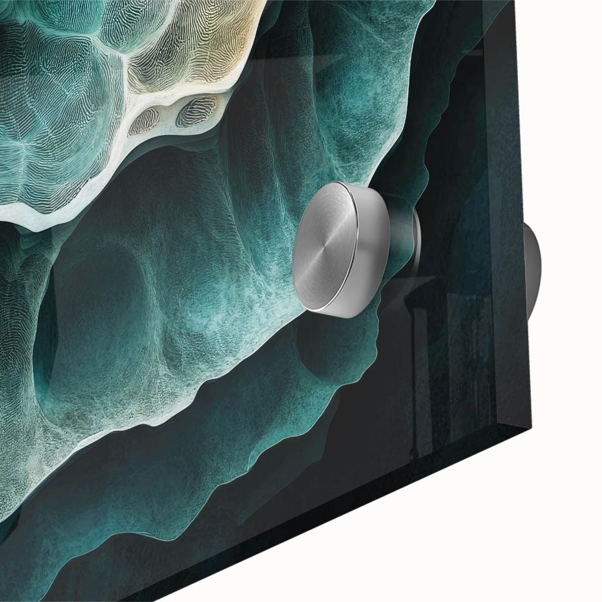 Abyss Layers – Fluid Abstract Art Collection in Teal and Green