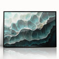 Abyss Layers – Fluid Abstract Art Collection in Teal and Green
