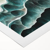 Abyss Layers – Fluid Abstract Art Collection in Teal and Green