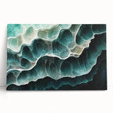 Abyss Layers – Fluid Abstract Art Collection in Teal and Green