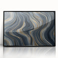 Modern Black and Gold Abstract Wall Art - Luxury Canvas Print