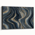 Modern Black and Gold Abstract Wall Art - Luxury Canvas Print