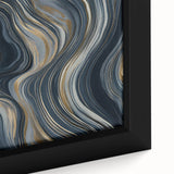 Modern Black and Gold Abstract Wall Art - Luxury Canvas Print