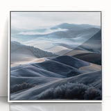 Misty Rolling Hills - Fine Art Photography Framed Prints