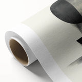 Black and White Geometric Wall Art - Minimalist Abstract Print