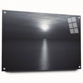 Modern Minimalist Landscape Prints – Monochrome Ocean Horizon