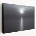 Modern Minimalist Landscape Prints – Monochrome Ocean Horizon