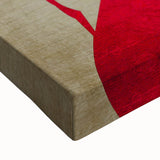 Modern Art Prints – Large Abstract Wall Art in Red, Gold & Teal