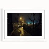 Urban Skyline Canvas Prints - Golden City Night Photography