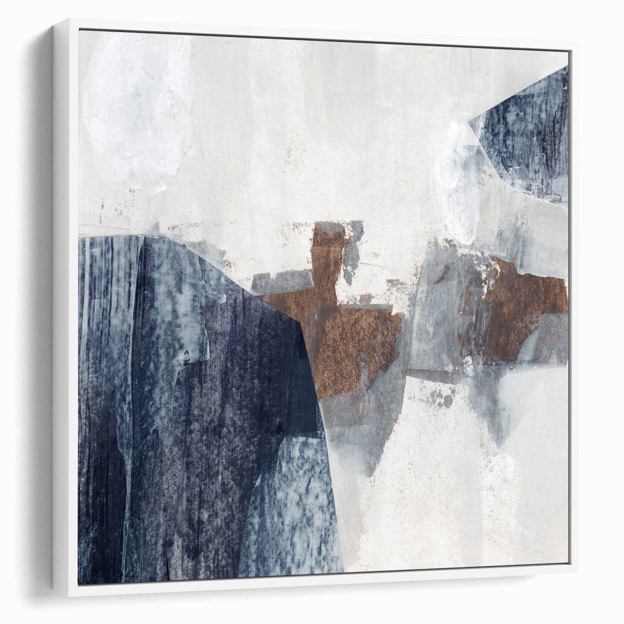 Earthen Harmony Abstracts - Modern Neutral Abstract Wall Art