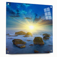 Serene Sunset Wall Art – Tranquil Nature Canvas Prints