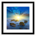 Serene Sunset Wall Art – Tranquil Nature Canvas Prints