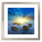 Serene Sunset Wall Art – Tranquil Nature Canvas Prints