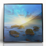 Serene Sunset Wall Art – Tranquil Nature Canvas Prints