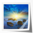 Serene Sunset Wall Art – Tranquil Nature Canvas Prints